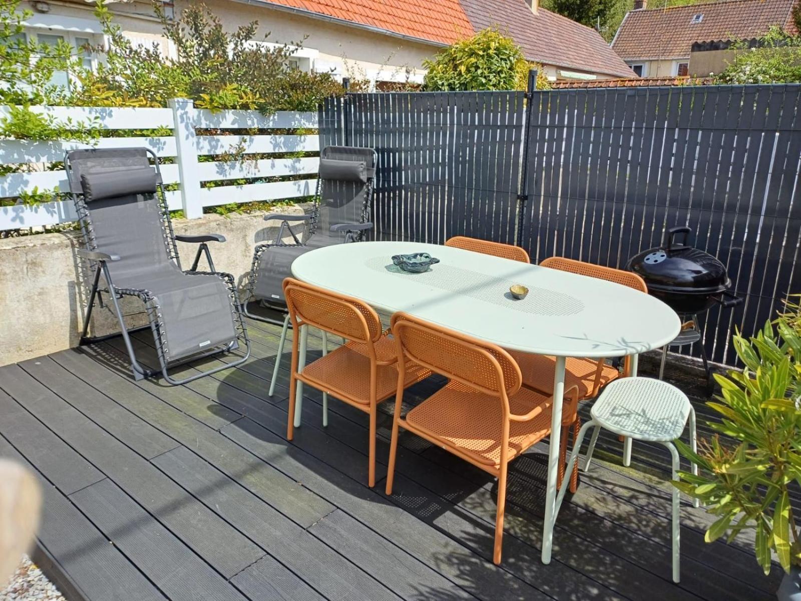 Agreable Maison 3* En Bord De Mer Dieppe Zewnętrze zdjęcie